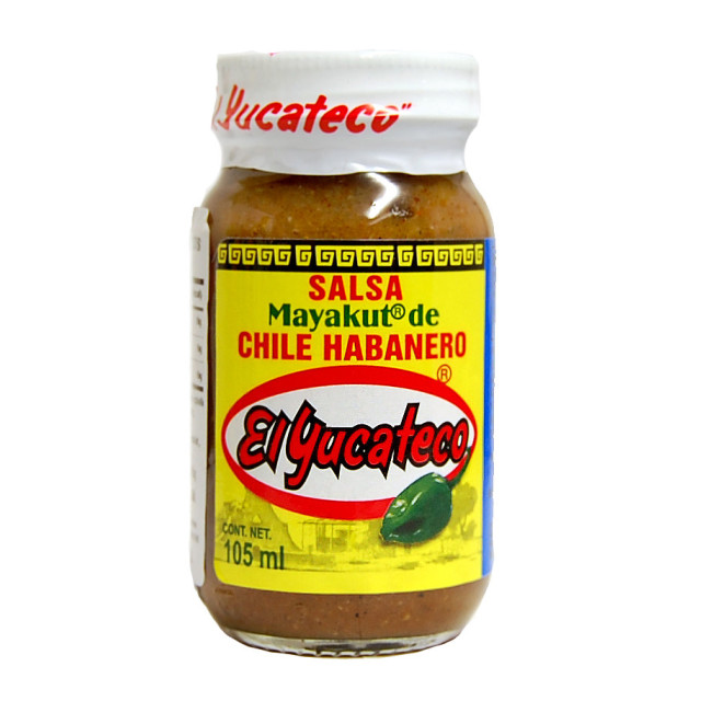 El Yucateco Mayakut Salsa de Habanero 105ml Mexican Habanero Hot
